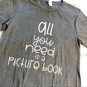 Teacher Tee Short Sleeve Gray